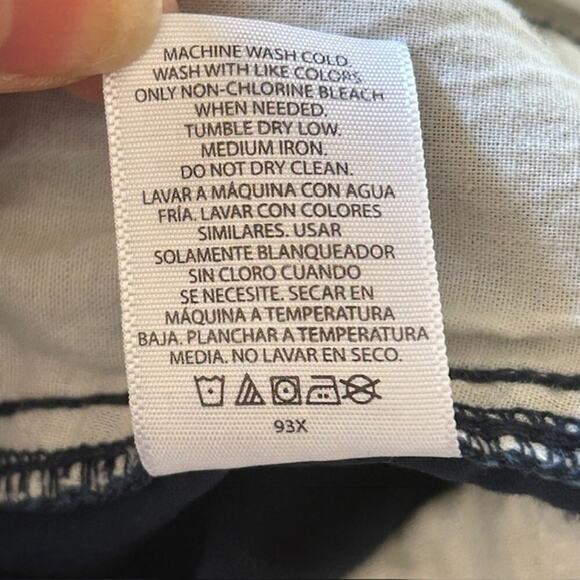 George Men's Navy Flat Front Shorts, size 32 - Picture 5 of 5